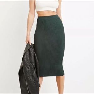 Forever 21 ribbed skirt